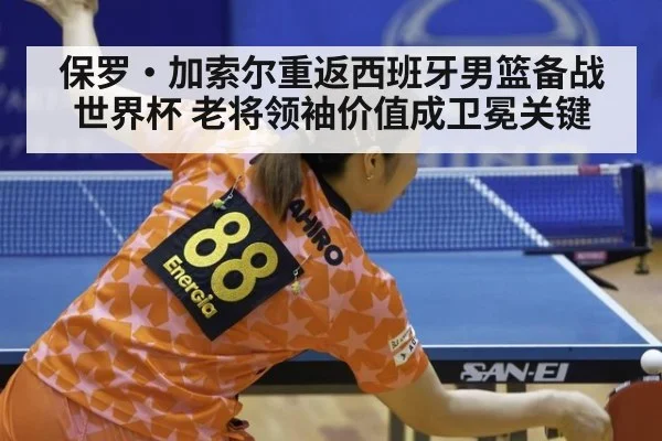 保罗·加索尔重返西班牙男篮备战世界杯 老将领袖价值成卫冕关键